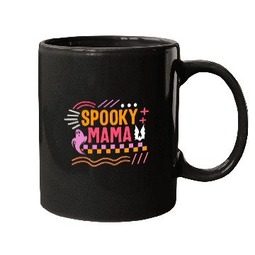 Discover Thanksgiving Halloween Mugs, Spooky Mama Ghost
