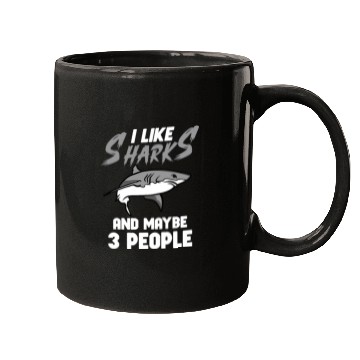 Discover Shark Ocean Predator Sea Creature Mugs