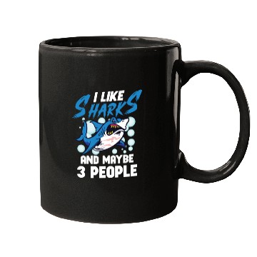 Discover Shark Ocean Predator Sea Creature Mugs