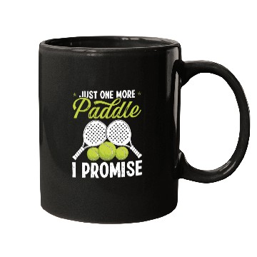 Discover Paddle Tennis Player Match Just one more Paddle Mugs