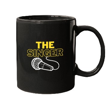 Discover The Singer Simple Band Microphone Mugs