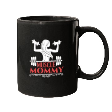 Discover Muscle Mommy fitness saying Mugs