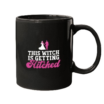 Discover This Witch Is Getting Hitched - Bride Bachelorette Mugs