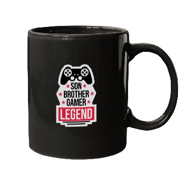 Discover son brother gamer legend Mugs