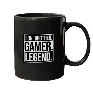 Discover son brother gamer legend Mugs