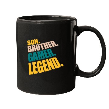 Discover son brother gamer legend Mugs