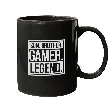 Discover son brother gamer legend Mugs