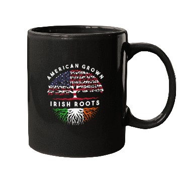 Discover Usa Pride Irish Roots Ireland Mugs