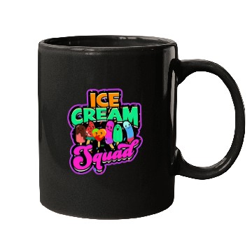 Discover Ice Cream Squad - ice cream Mugs