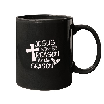 Discover Jesus is The Reason for the Season Candy Christian Mugs