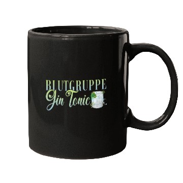 Discover Blutgruppe Gin Tonic Cocktail Bartender Mugs