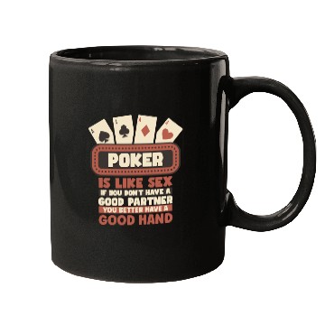 Discover Poker Casino Poker Player Gambling Roulette Mugs