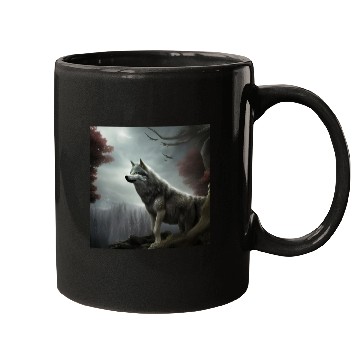 Discover Wolf lovers Mugs