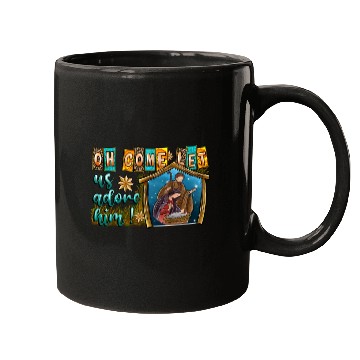 Discover Oh Come Let Us Adore Him Mugs