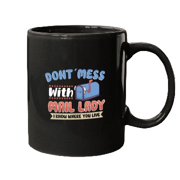 Discover Postal Worker Mail Lady Mail Carrier Postal Mugs