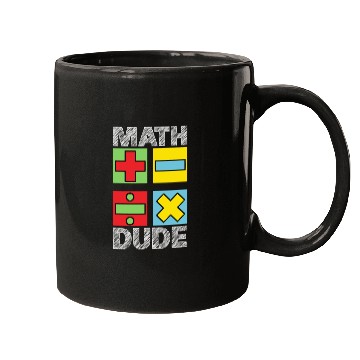 Discover Math Dude Mathematics Lover Boys Mugs