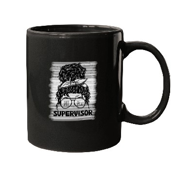 Discover Shit Show Supervisor Funny Mom Boss Manager Mugs