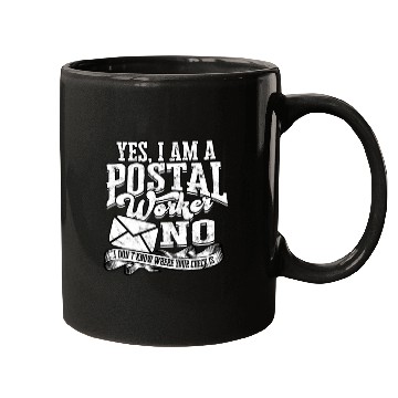 Discover Mail Men Mail Carrier Postal Worker Postman Mugs
