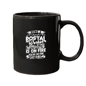 Discover Mail Men Mail Carrier Postal Worker Postman Mugs