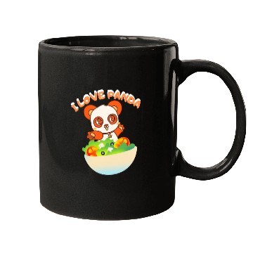 Discover I love panda Mugs