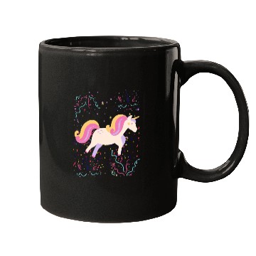 Discover Unicorn On Space Mugs