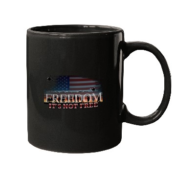 Discover Freedom It's Not Free Mugs