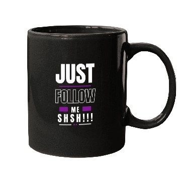 Discover just follow me Mugs