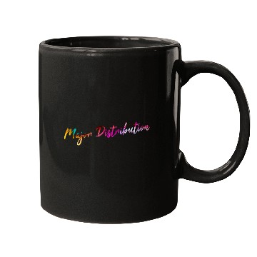 Discover Major Distribution Multicolor Background Minimalis Mugs