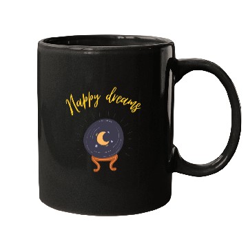 Discover happy dreams funny design for you Mugs