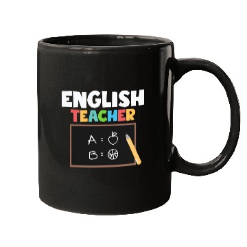 Discover English Teacher Language Grammar Mugs