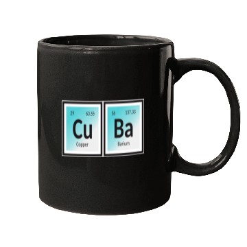 Discover Cuba | Periodic Table of Elements Mugs