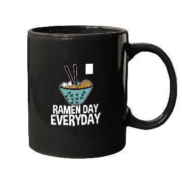 Discover Ramen Day Everyday 4 Mugs