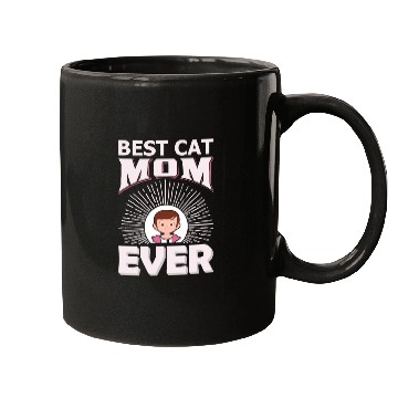 Discover Best Cat Mom ever Mugs