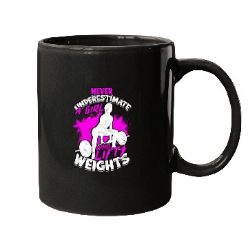 Discover Deadlift Girl Gym Workout Deadlifting Mugs