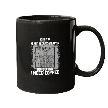 Discover Skeleton Drinking Coffee Medical Student Mugs
