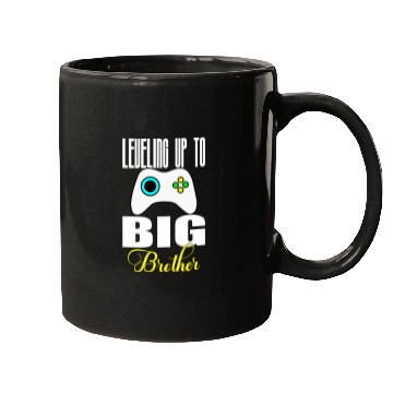 Discover Leveling Up To Big Brother Retro Mugs