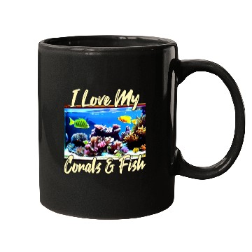 Discover Saltwater aquarium coral fish Mugs
