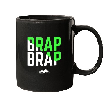 Discover Brap Brap Snowmobile Green Edition Mugs