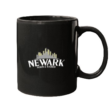 Discover Born & Raised Usa New Jersey Newark Mugs