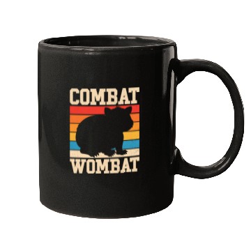 Discover Combat Wombat For A Wombats Lover Mugs