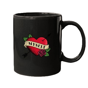 Discover Heart Tattoo Love Myself Mugs