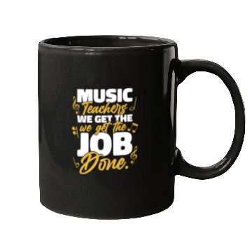 Discover Music Teacher music nout Mugs