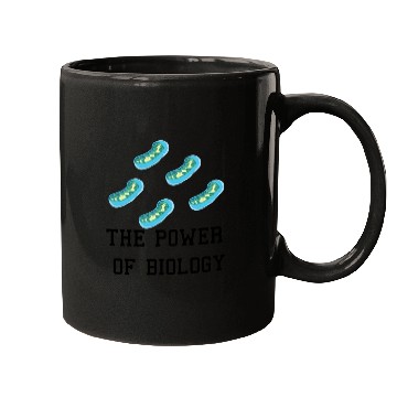 Discover Funny Mitochondria - I've Got The Power of Biology Mugs