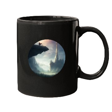 Discover Mystical Character Landscape Mugs