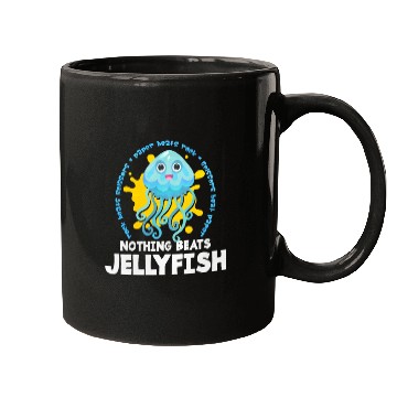 Discover Nothings Beats Jellyfish Mugs