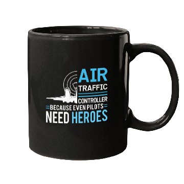 Discover Air Traffic Controller Aircraft Flight Service Mugs