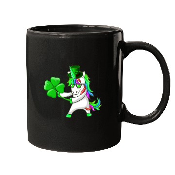 Discover Flossing Unicorn St Patrick's Day Floss Dance Mugs