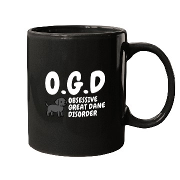 Discover Obsessive Great Dane Disorder Mugs