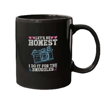 Discover Let's Be Honest, I Do It For The Snuggles - Mugs
