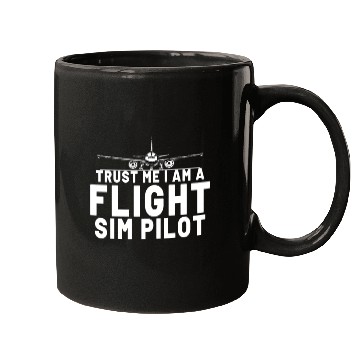 Discover Pilot Aviation Airplane Airline Flight Sim Pilot Mugs